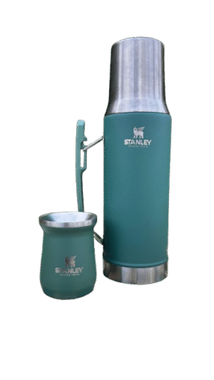 Termo + mate Stanley verde